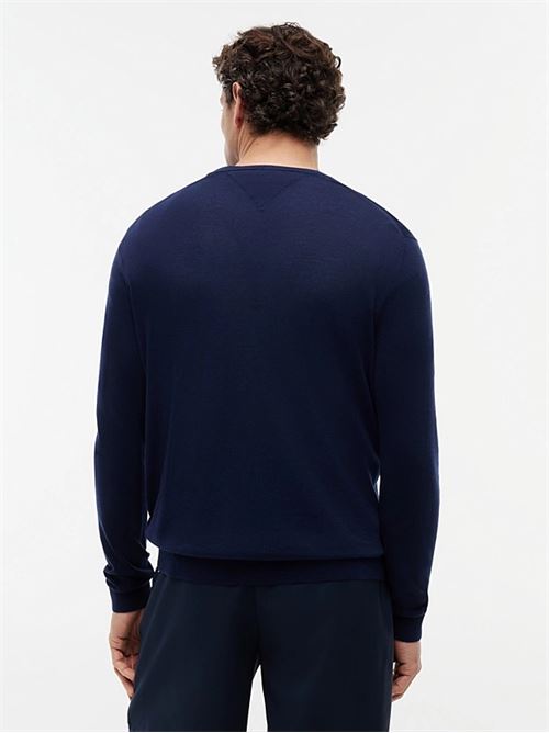 dc cotton/lyocell cneck TOMMY HILFIGER | MW0MW41820DCA